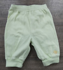 Baby Girl Boy Clothes Child Mine Carter's 0-3 Month Green Chick Pants