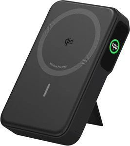 Anker 15W Qi2 Certified Ultra-Fast Magnetic Portable Charger with Smart Display - Picture 1 of 5
