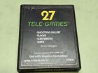 27 cartouches Atari 2600 Tele-Games uniquement