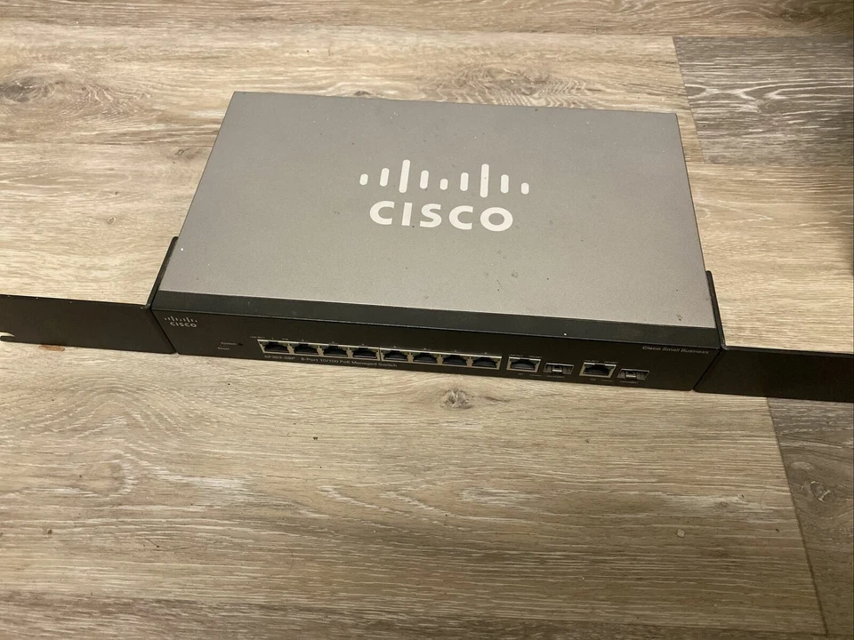 Cisco SF302-08P 8-Port 10/100 PoE Managed Switch Supplied without PSU - Image 1 of 1
