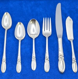 Oneida Community WHITE ORCHID Silver Plate 1953 Silverware Flatware CHOICE - Picture 1 of 8