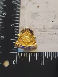 De colección DEN MADRE Cub Scouts Líder PIN Boy Scout of America Mamá BSA Dorado mv - Imagen 1 de 2
