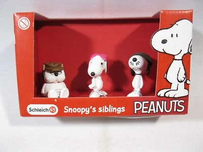 Peanuts / Charlie Brown :  Snoopy ´s Siblings Box mit 3 Figuren Schleich 81505+ - Bild 1 von 2