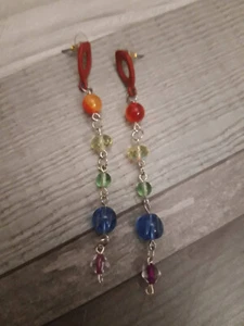 regenbogen gay pride flagge lgbt+ ohrringe earrings - Bild 1 von 1