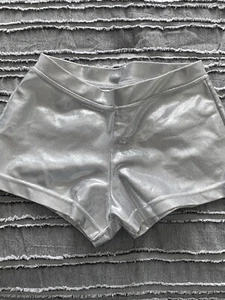 Capezio Shorts Silver Metallic Small - Bild 1 von 6