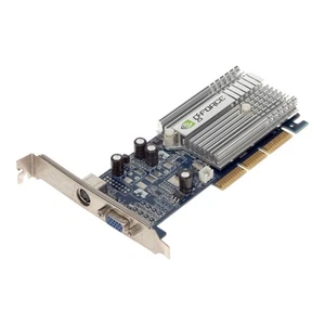 Graphics Card NVIDIA GEFORCE4 MX4000 64MB MT-5204B AGP S-VIDEO D-SUB - Picture 1 of 3