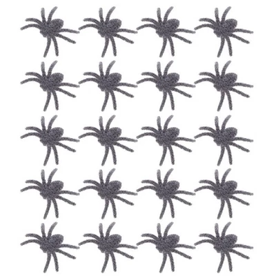  25 Piezas Criaturas de Plástico Halloween Animales Decoración Decoraciones Araña Falsa Foto 1 de 4