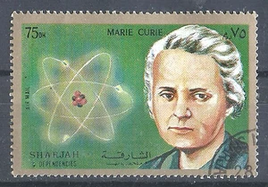 UAE United Arab Emirates 1972 Marie Curie France Poland Space Scientist Nobel - Picture 1 of 1