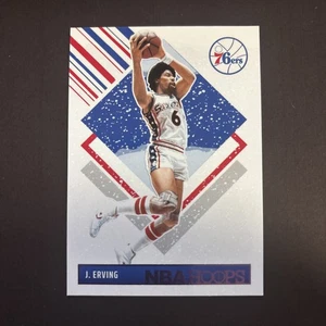 2024-25 Panini NBA Hoops - Hoops Tribute Julius Erving #300 Purple Winter - Bild 1 von 2