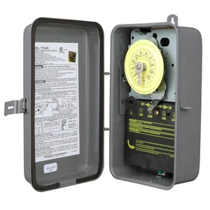 Interruptor de tiempo mecánico Intermatic T103 interior/exterior 24 horas - Imagen 1 de 8