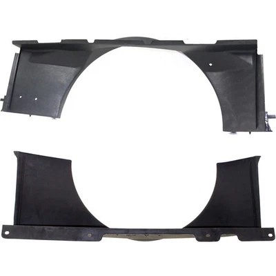 Fan Shroud Set For 2001-05 GMC Sierra 3500 Chevy Silverado 3500 Lower and Upper - Изображение 1 из 4