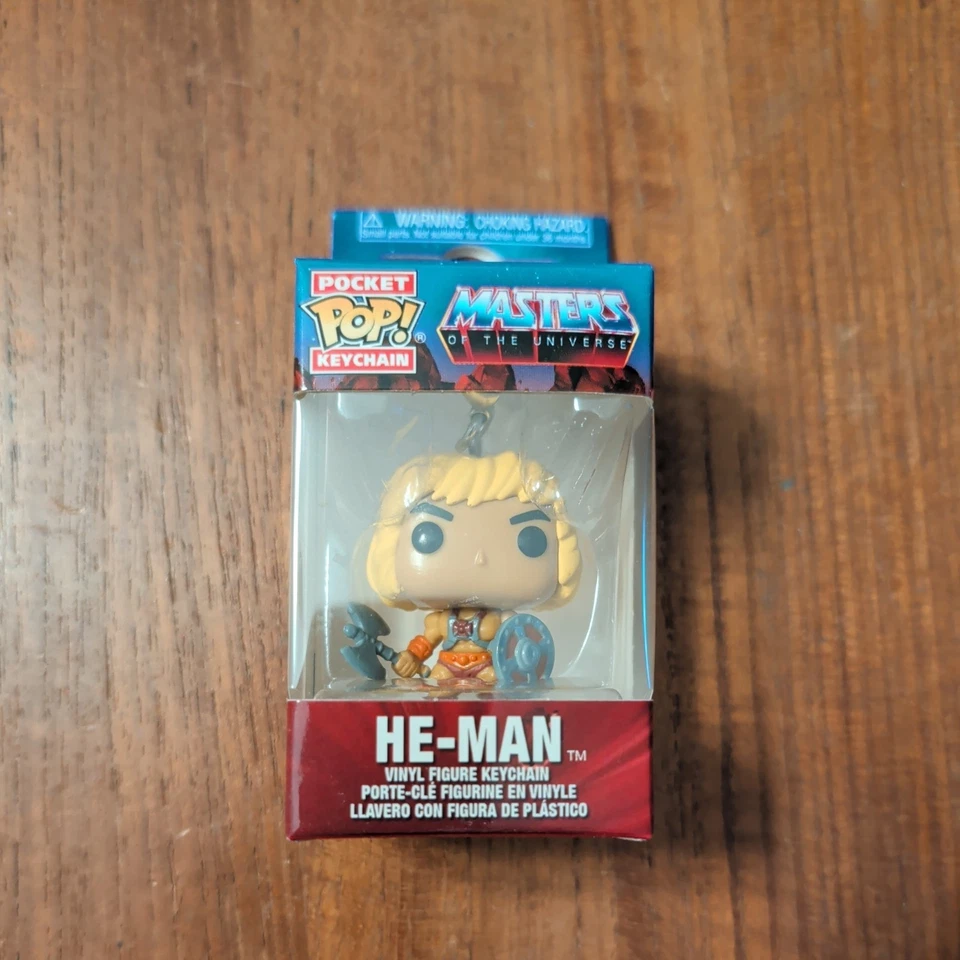 Funko MOTU Masters Of The Universe HE-MAN Pocket POP Llavero ¡NUEVO! Foto 1 de 1