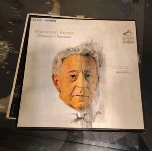 Rubenstein Plays Chopin: 8 Polonaises & 4 Impromptus 1965 RCA 2LP Box - Bild 1 von 9