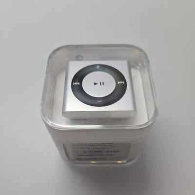 Sealed- Never Used Apple iPod Shuffle 2GB Silver A1373 4th Generation - Image 1 of 3