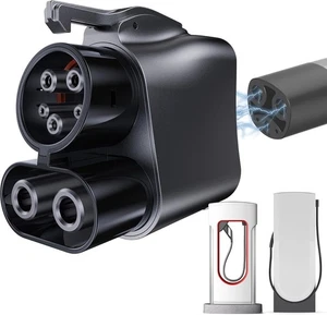 Adaptador de carga Jeekvisen Tesla Supercharger a CCS1 Max 500A 1000V - Imagen 1 de 7