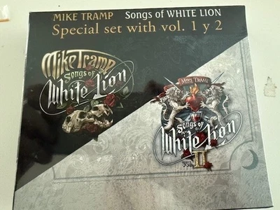 MIKE TRAMP - CANCIONES DEL LEÓN BLANCO VOL. I & II ⚡ Juego de caja limitada de 2 CD Foto 1 de 2