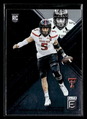 2017 Panini Elite Draft Picks Patrick Mahomes II #145 Texas Tech SE2114 - Image 1 of 2