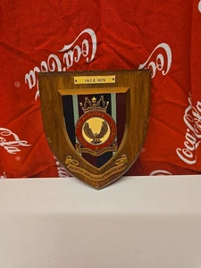 Air Training Corps plaque shield ATC RAF Brostol & Gloucestershire Wing 1979 - Picture 1 of 7