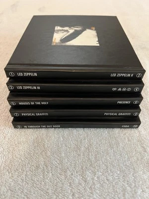 LED Zeppelin The Complete Studio Recordings Collection, 10-Disc, 1993, No Box - Image 1 of 3
