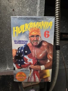 WWF WWE Hulkamania 6 1991 VHS Coliseum Video Wrestling Hulk Hogan - Picture 1 of 3