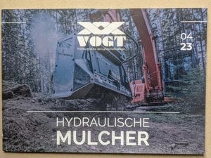 VOGT Hydraulische Mulcher für Bagger Lader & Geräteträger Prospekt - Bild 1 von 1
