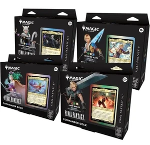 Magic: the Gathering - Final Fantasy Commander Deck Bundle alle 4 Decks VORBESTELLUNG - Bild 1 von 1