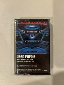 Deep Purple - When We Rock We Rock - 1978 US Cassette Tape - VINTAGE / SEALED - Picture 1 of 2