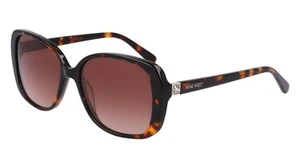 NINE WEST NW 657 NW657 S dark tortoise 237 Sunglasses - Picture 1 of 1