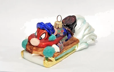 Radko Warner Bros LOONY TUNES YOSIMITE SAM TRINEO ADORNO DE NAVIDAD Foto 1 de 3