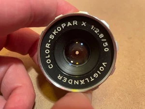 Voigtländer Color Skopar 2,8/50 mit DKL Anschluss für Bessamatic - Bild 1 von 4