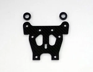 SOPORTE DE PLACA FRONTAL DE FIBRA DE CARBONO MUGEN MBX-7 XTR12324 MBX7 21 DIRECCIÓN DE BUGGY NITRO - Imagen 1 de 1