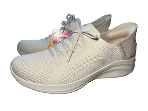 Skechers Women's Ultra Flex 3.0-Brilliant Path Slip On Shoes Natural Sz 11 - Picture 1 of 5