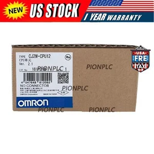Unidad de CPU One Omron CJ2M-CPU12 PLC CJ2MCPU12 CJ2M/CPU12 EE. UU. Free IVA - Imagen 1 de 13