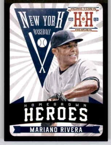 2013 Hometown Heroes Homegrown Black Mariano Rivera Parallel Insert Yankees #5 - Picture 1 of 2