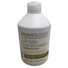 Raw Sugar Vegan Hand Wash Green Tea Cucumber & Aloe 9oz