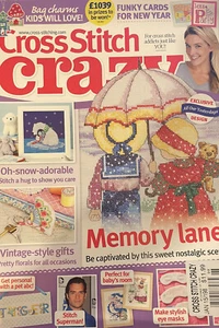 Cross Stitch Crazy Magazine - January 2015, Issue #198 UK craft - Picture 1 of 8