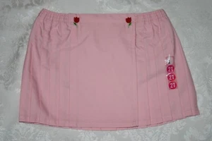 Gonna/Skort Gymboree TIP TOE TULIP ROSA GONNA PLISSETTATA E COPRI PANNOLINO NUOVO CON ETICHETTE 2T - Foto 1 di 3