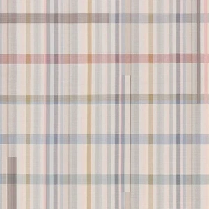 4 3/4 yds Maharam Darning Sampler Plaid Confection Upholstery Fabric D12196 - Picture 1 of 1