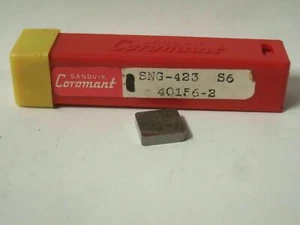 SANDVIK Coromant SNG 423 S6 40156-2 Lathe Mill Carbide Inserts 10 Pcs New - Picture 1 of 1