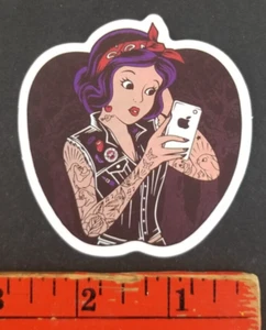 Scheda adesiva per skateboard skateboard Biancaneve sul telefono - Foto 1 di 2