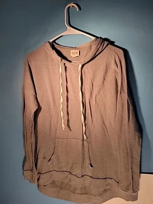 Mossimo Supply Mujer Gris Pullover Sudadera con Capucha Talla XS Foto 1 de 3