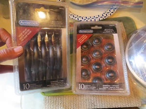 AMEROCK Schrankknöpfe und Schrankgriffe aus geriebener Bronze Neu in Verpackung - Bild 1 von 6