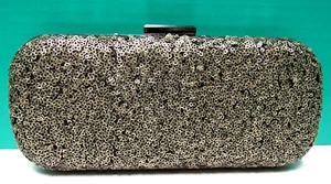 NEW JESSICA McCLINTOCK SPARKLING METALIC EVENING PURSE WITH ORIGINAL TAG - Picture 1 of 10