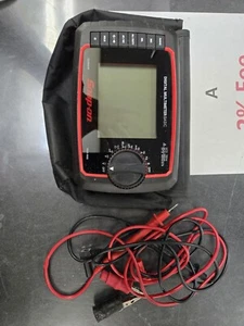 Snap On EEDM504F Basic TRMS Digital Multimeter with Leads & Pouch - Picture 1 of 10