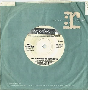 Noel Harrison - Windmills Of Your Mind/Leitch... RS.20758 EX Hear It! - Picture 1 of 2