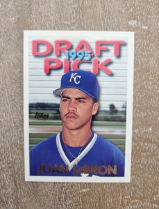 1995 Topps Juan Lebron Carlos Beltran Draft Pick Rookie