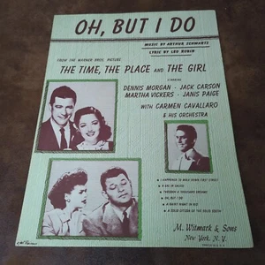 Oh, But I Do by Schwartz Robin (Vintage Sheet Music 1946 Witmark) - Picture 1 of 3