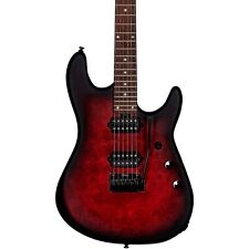 Sterling by MM Jason Richardson Cutlass Guitar Dark Scarlet Burst Satin