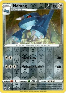 Metang - 117/185 - Reverse Holo Vivid Voltage Pokémon Card - NM/M! - Picture 1 of 1