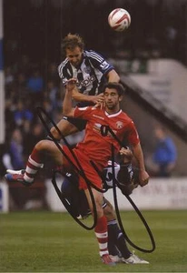 WALSALL: WILL GRIGG SIGNED 6x4 ACTION PHOTO+COA - Picture 1 of 1